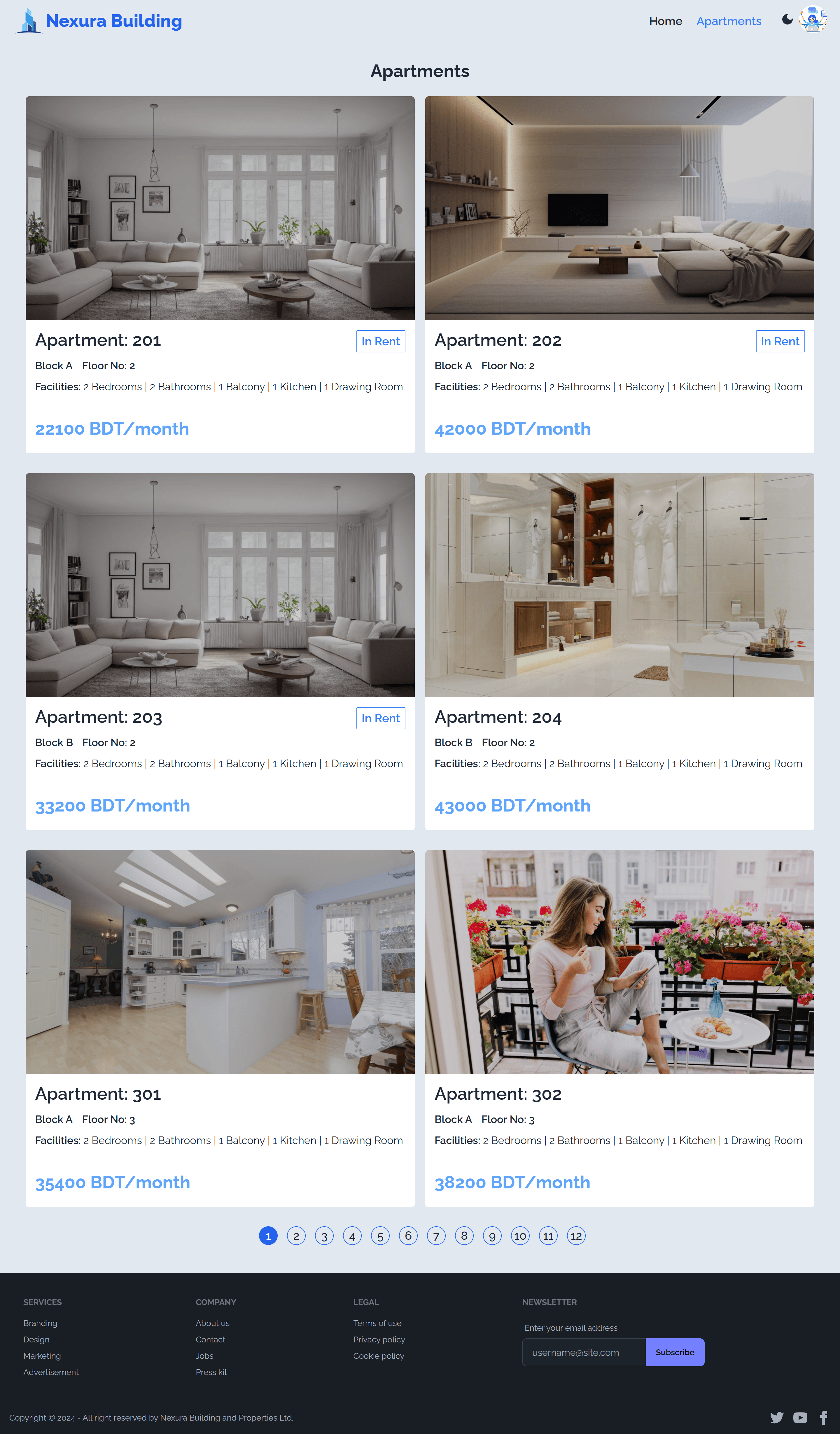 Nexura Build - Building Management Website - Image 2