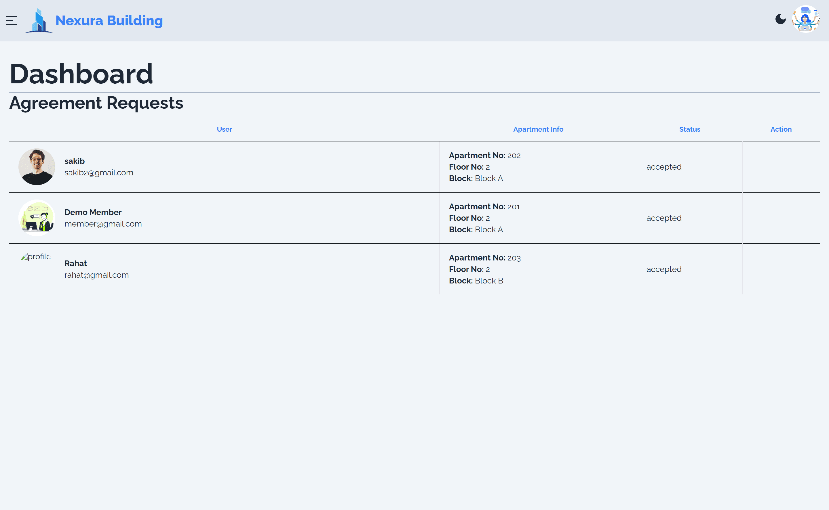 Nexura Build - Building Management Website - Image 6